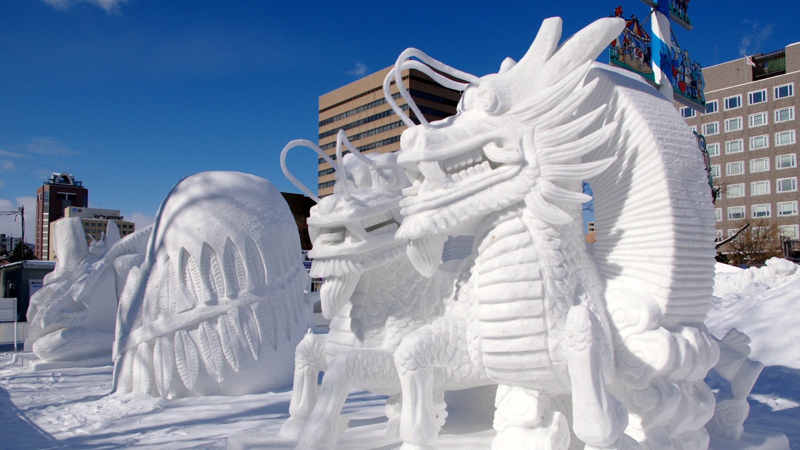 Fredag 10 marts – Is-skulptur festivaller i Japan
