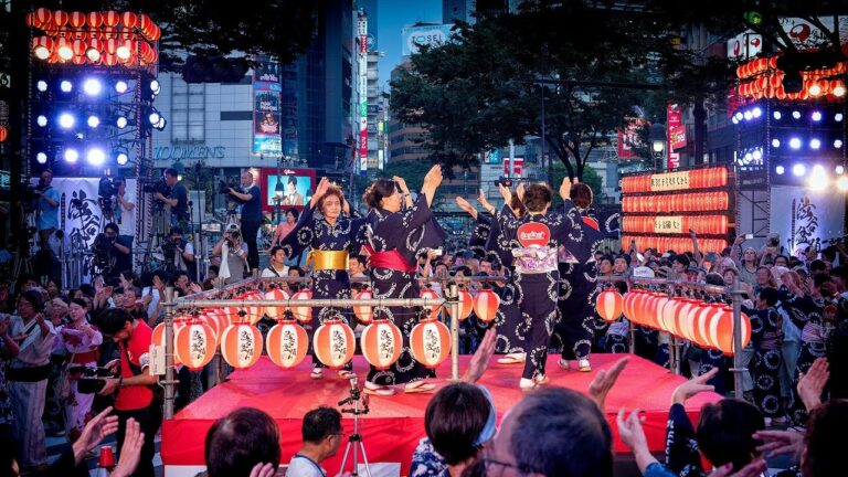 Fredag 24 juli – Obon matsuri med festivalstemning
