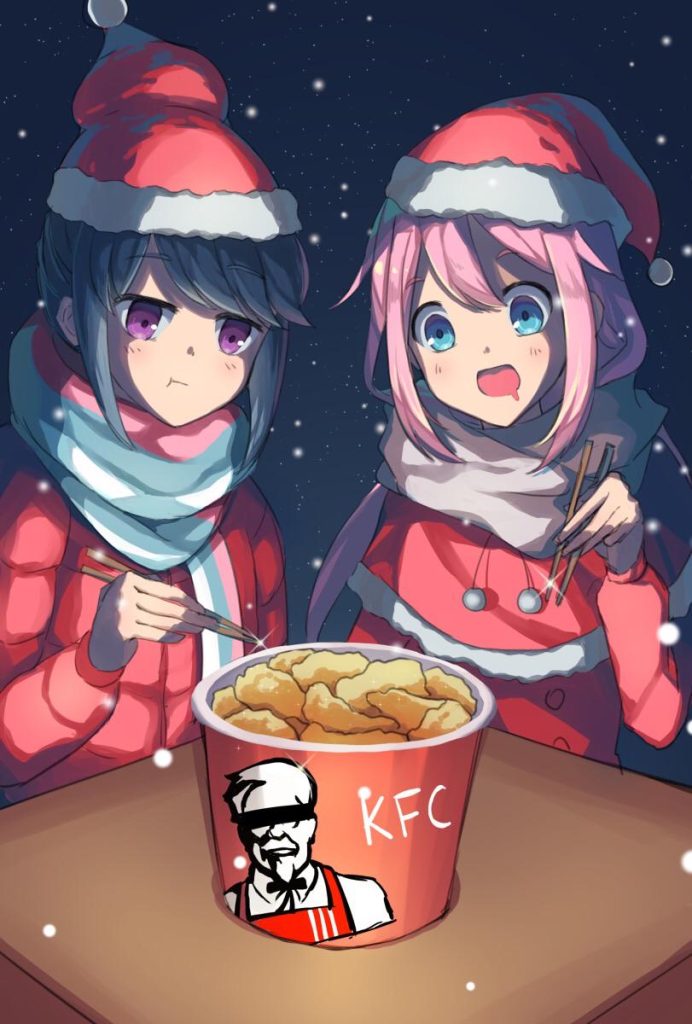 15. december - Julehygge og Pretty Cure koncert i VR + kort om PreCure - fælles KFC bestilling og kage